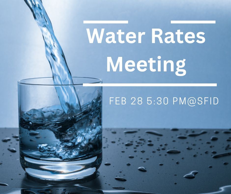 Water Rates Meeting