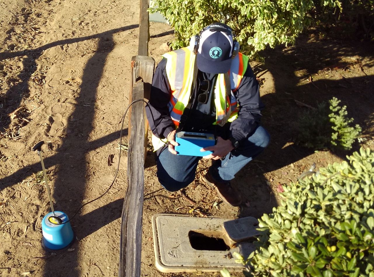 leak detection photo